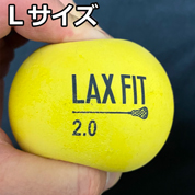 公式インドアラクロスボール【LAX FIT】Lサイズ
