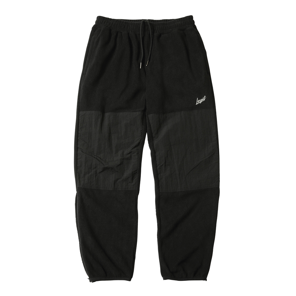 LEGIT t[XpcyNostalgic Fleece PantszBLACK@2502-2007